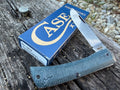 Case XX #10808 - Sod Buster Jr. - Blue Denim/White G-10 Liner *DISCONTINUED*