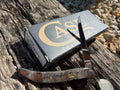 Case XX #14009 - Small Texas Toothpick - Black Curly Oak Wood