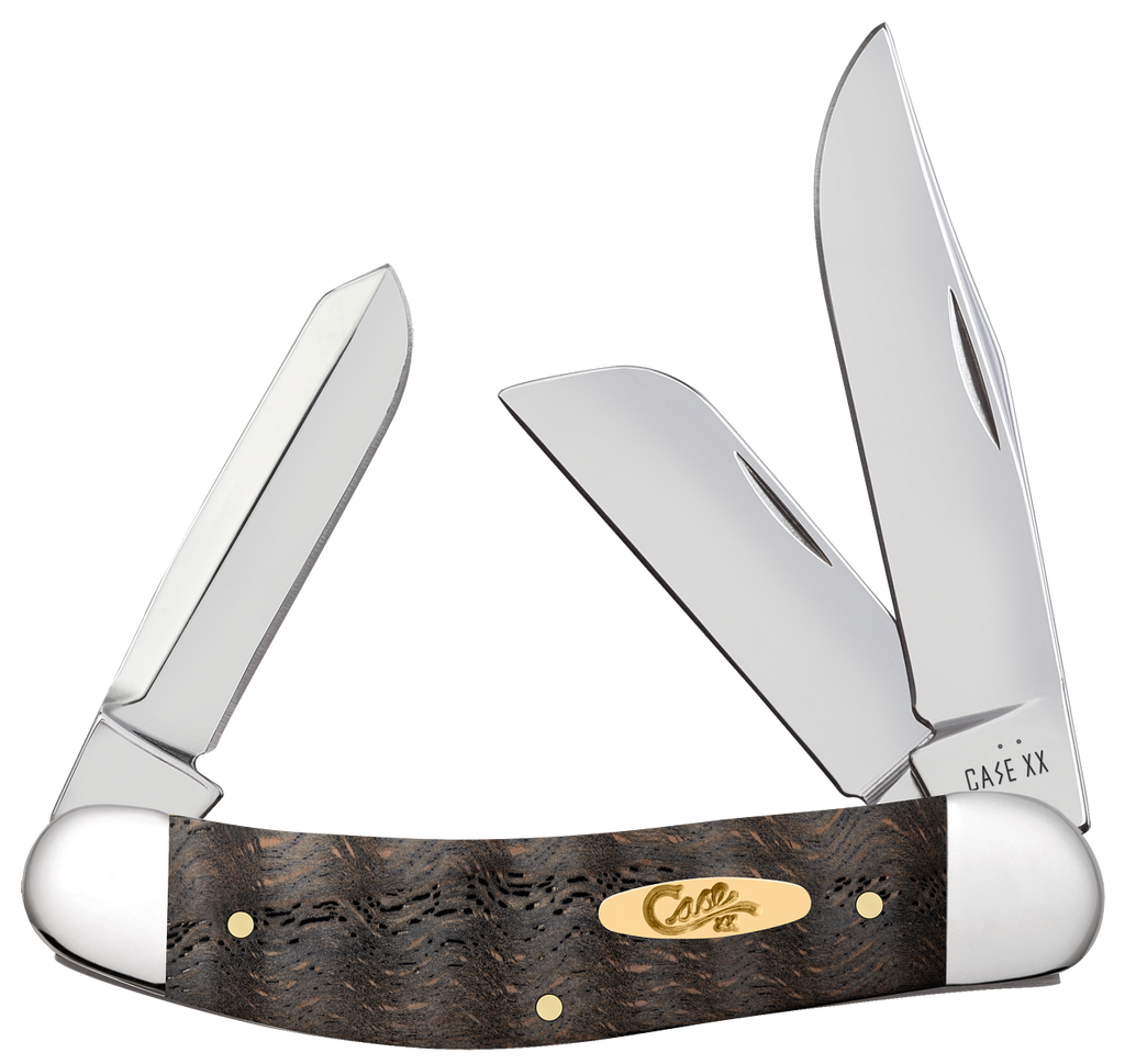 Case XX #14011 - Sowbelly - Black Curly Oak Wood