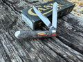 Case XX #14012 - Tiny Trapper - Black Curly Oak