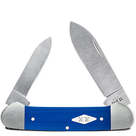 Case XX #16753 - Canoe - Blue G-10