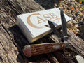 Case XX USA #21933 *SMKW Exclusive* - Swell Center Jack - Natural Burlap Micarta