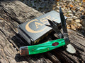 Case XX #24413 - Texas Jack - Smooth Green Pearl Kirinite