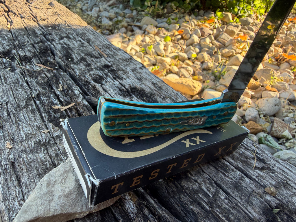 Case XX *SMKW Exclusive* #25205 - Sod Buster Jr. - Sea Dragon Bone