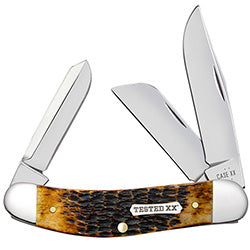 Case XX #51393 - Sowbelly - Burnt Amber Bone Rogers Jig