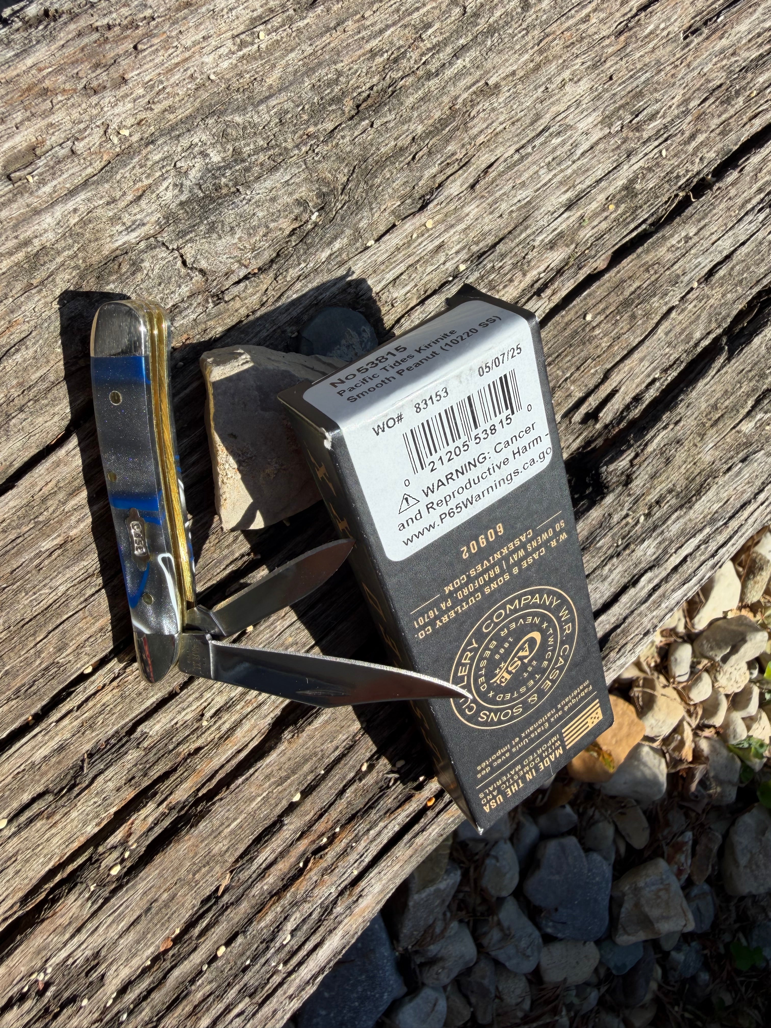 Case XX #53815 - Peanut - Pacific Tides Kirinite **Discontinued**