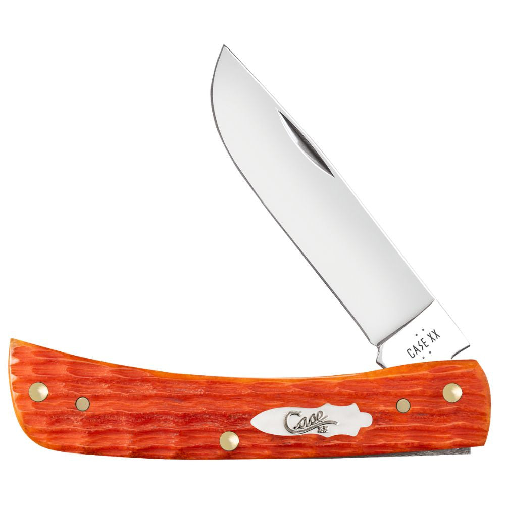 Case XX #57533 - Sod Buster Jr. - Crandle Jig Tequila Sunrise Bone