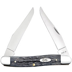Case XX #58418 - Muskrat - Pocket Worn Gray Bone
