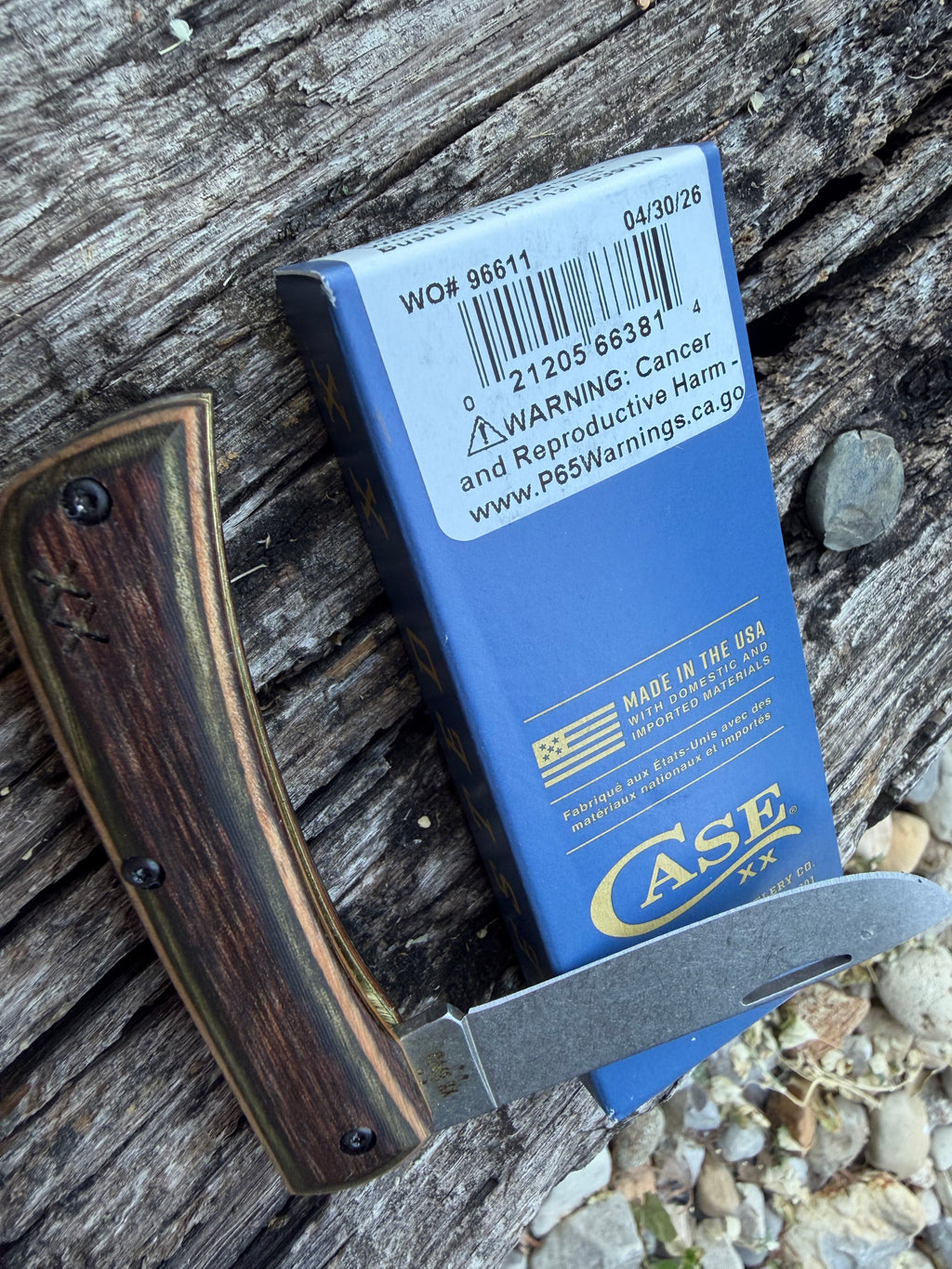 Case XX #66381 - Sod Buster Jr. - Crossroads Brown/Green DymaLux