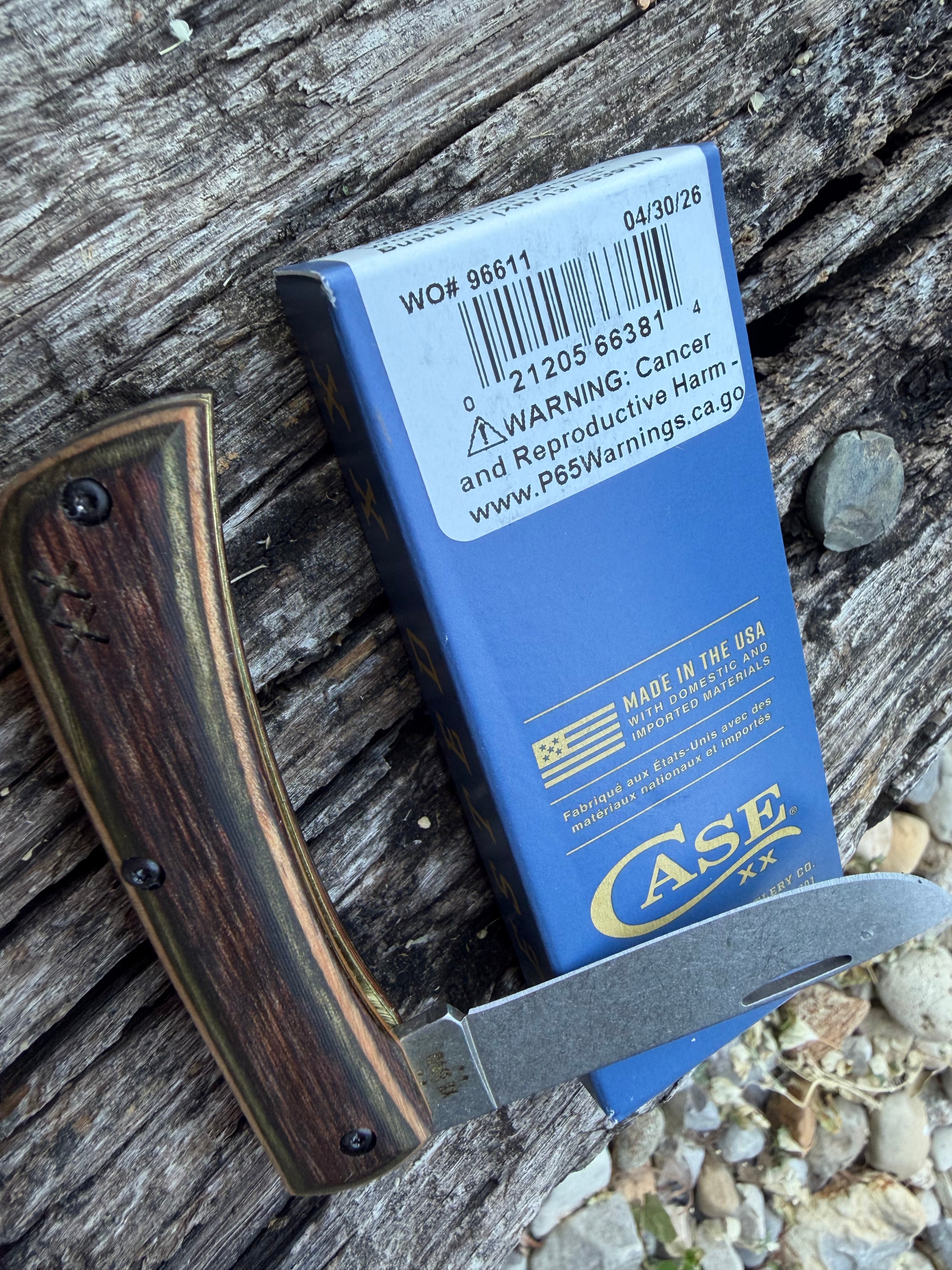 Case XX #66381 - Sod Buster Jr. - Crossroads Brown/Green DymaLux