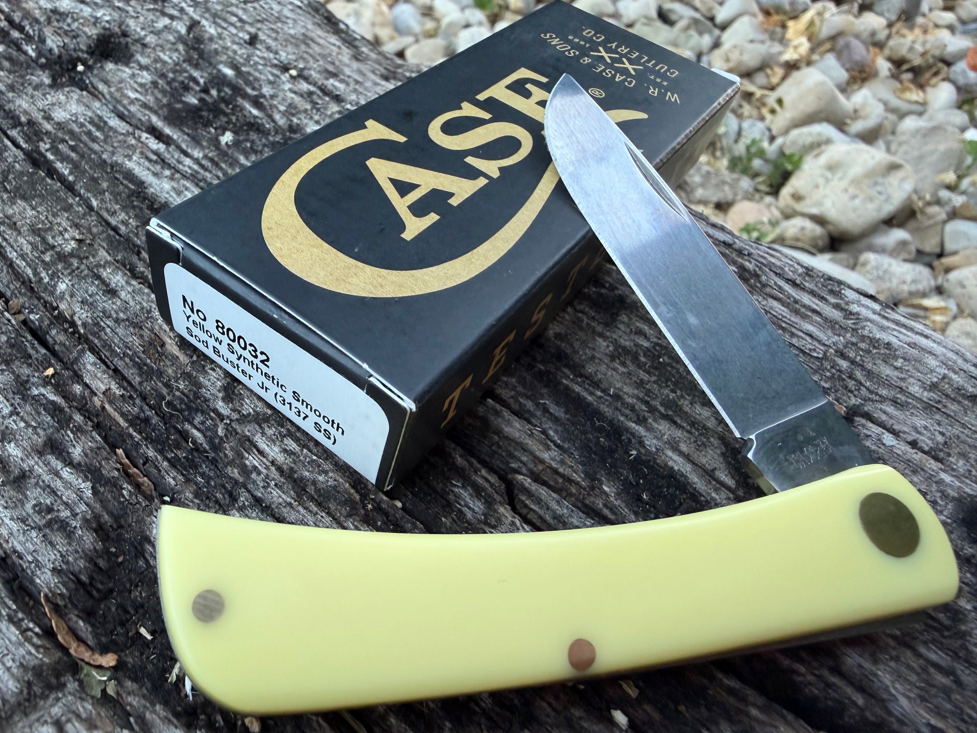 Case XX #80032 - Sod Buster Jr. - Yellow Synthetic