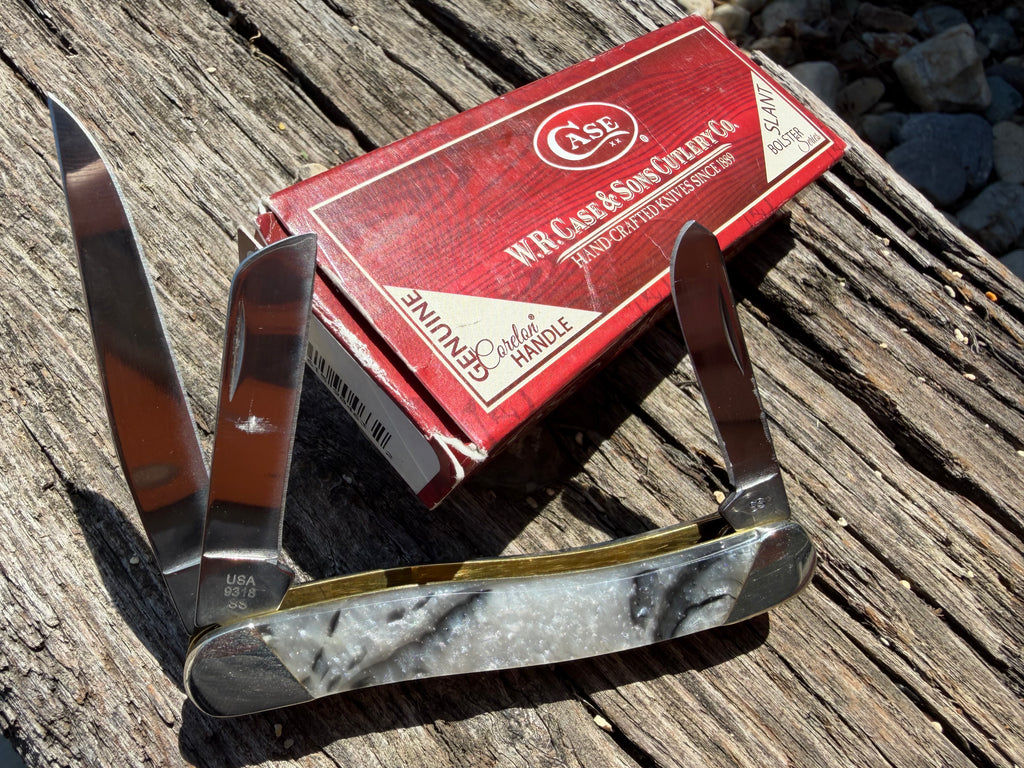 Case XX #S9318IQ Medium Stockman Ivory Quartz Corelon Handle 1/2500