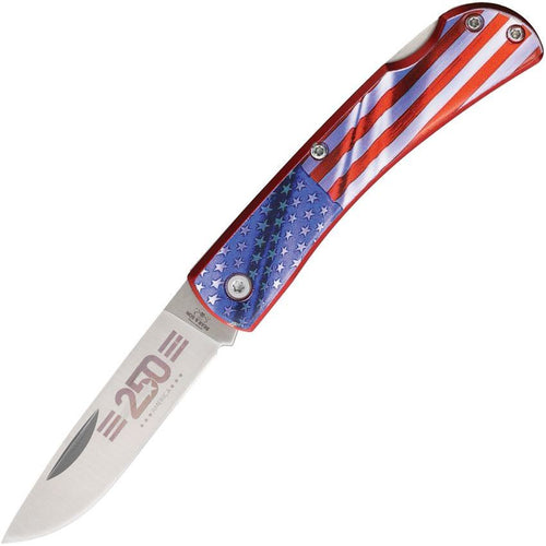 Bear & Son U137LRDUSA Farmhand Lockback 250th