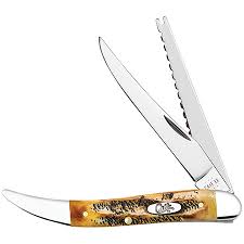 Case XX #65340 - Fishing Knife - 6.5 Bone Stag